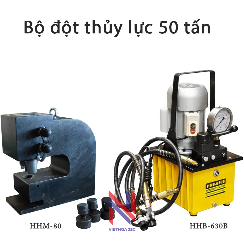 máy đột lỗ thủy lực